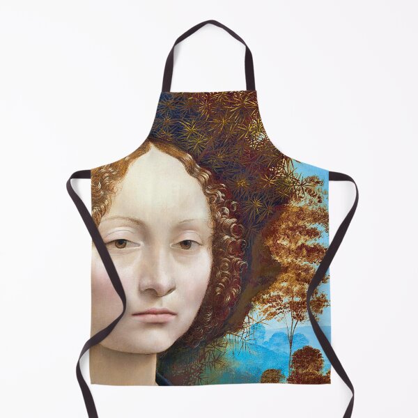 Item preview, Ginevra de Benci 1474-1478 painting by Leonardo da Vinci designed and sold by RyanCaudell.
