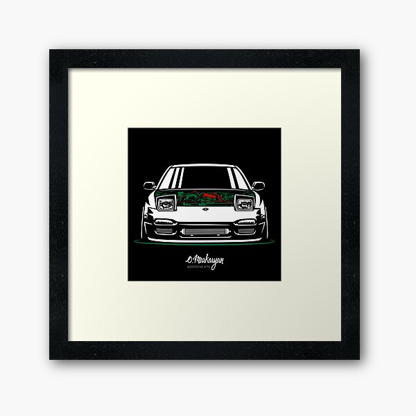 200SX / 180SX / 240SX / Silvia Framed Art Print