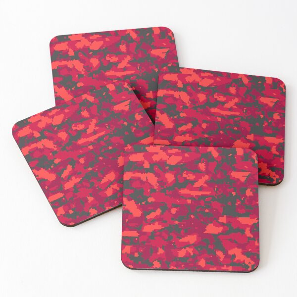 Item preview, Crimson Black Digital Camouflage  designed and sold by Tshirtstory.