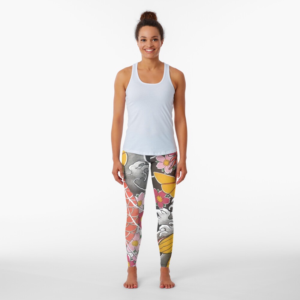 Koi x Sakura Leggings