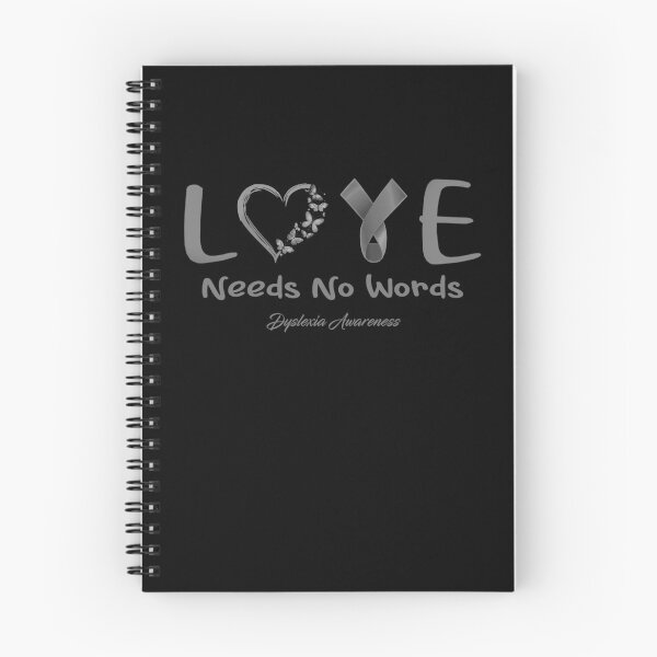 Item preview, Dyslexia Awareness - Love Needs No Words - Support Dyslexia Gifts designed and sold by Aaron309.