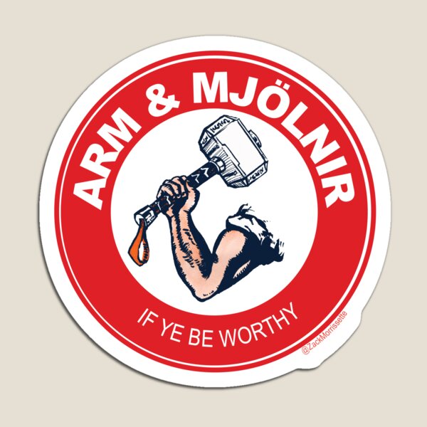 Artikelvorschau, Arm & Mjölnir entworfen und verkauft von Zack Morrissette.