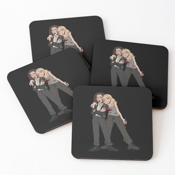 Item preview, Killing Eve couple designed and sold by SophroniaWork.