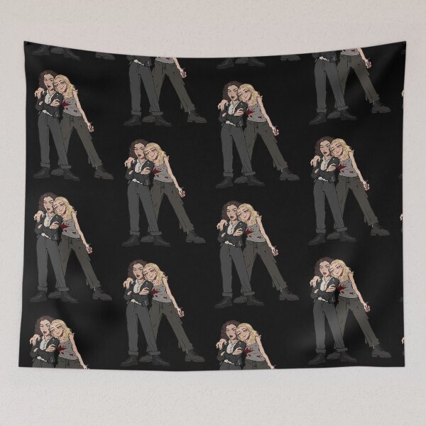 Item preview, Killing Eve couple designed and sold by SophroniaWork.