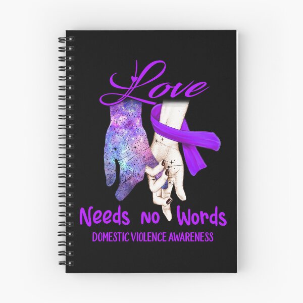 Item preview, Domestic Violence Awareness - Love Needs No Words designed and sold by ArangoaStore.