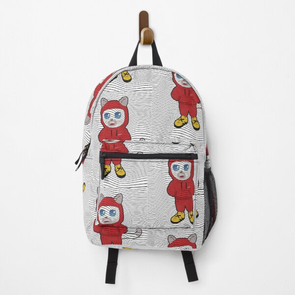 Item preview, Cute stylish white anime cat designed and sold by Meta-Prints.