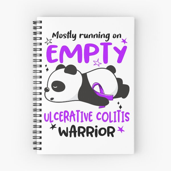 Item preview, Ulcerative Colitis Awareness - Mostly Running On Empty Ulcerative Colitis Warrior designed and sold by Hilten.