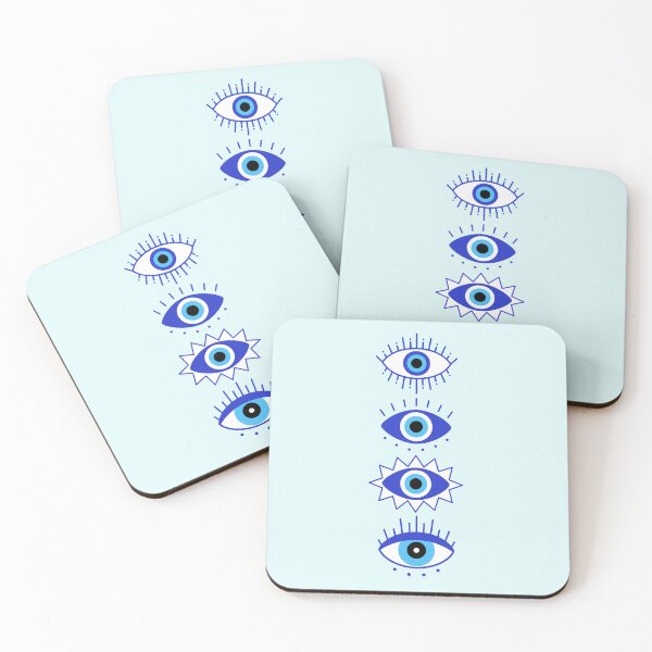 Item preview, Blue Evil Eyes Energy Meditation Hamsa Mystical designed and sold by Nzgiftsandmore.
