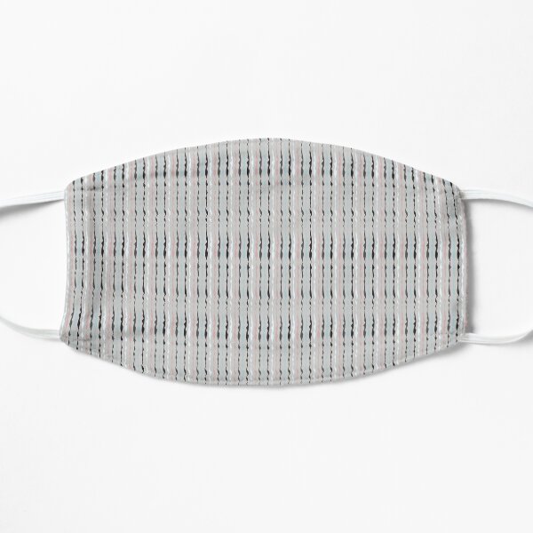 Wonky Lines Flat Mask
