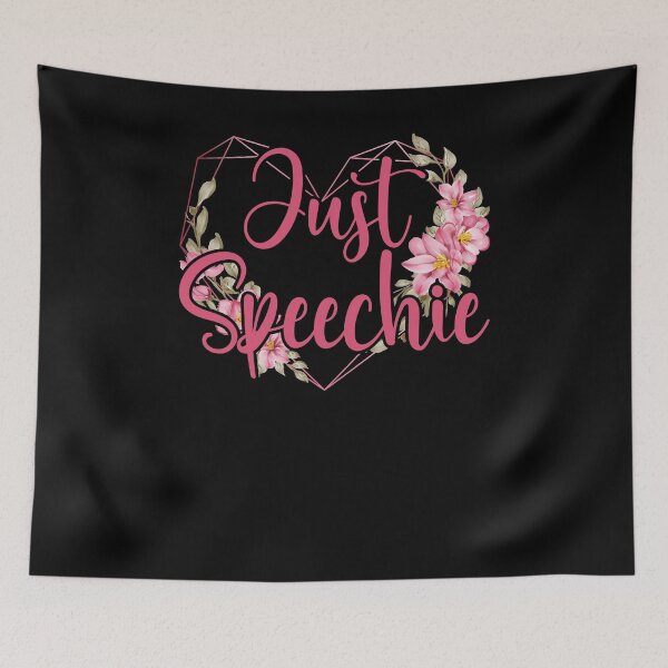 Item preview, Just Speechie Shirt, SLP Shirt, Speech Language Pathologist Shirt, Talking Disorder Shirt, Communication Problem Shirt, Speech Therapy Shirt designed and sold by aymob.