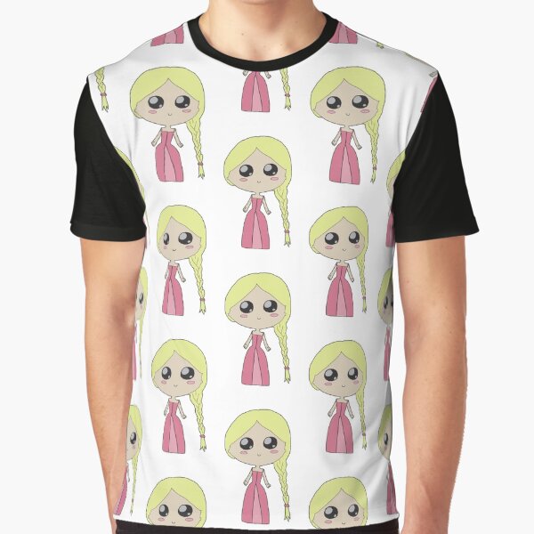 Kawaii Chibi Princess Graphic T-Shirt