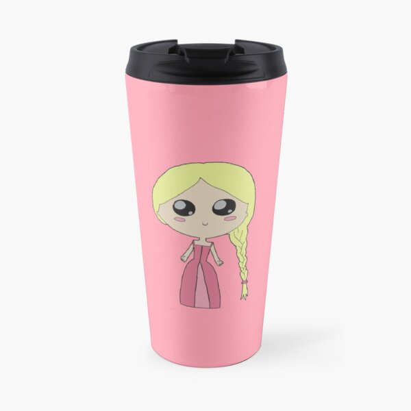 Kawaii Chibi Princess Travel Mug
