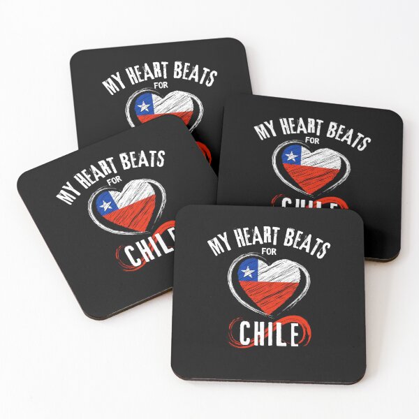Item preview, My Heart Beats for Chile - Chilean Pride designed and sold by prettyvocal.
