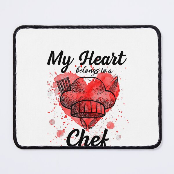 Item preview, My Heart Belong To A Chef Job designed and sold by TARABENNIE01.