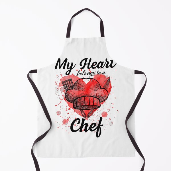 Item preview, My Heart Belong To A Chef Job designed and sold by TARABENNIE01.