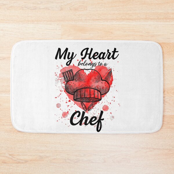 Item preview, My Heart Belong To A Chef Job designed and sold by TARABENNIE01.