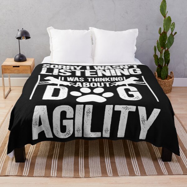 Item preview, 26.Sorry I Wasn't Listening I Was Thinking About Dog Agility Premium T-Shirt designed and sold by SETHLIVING5.