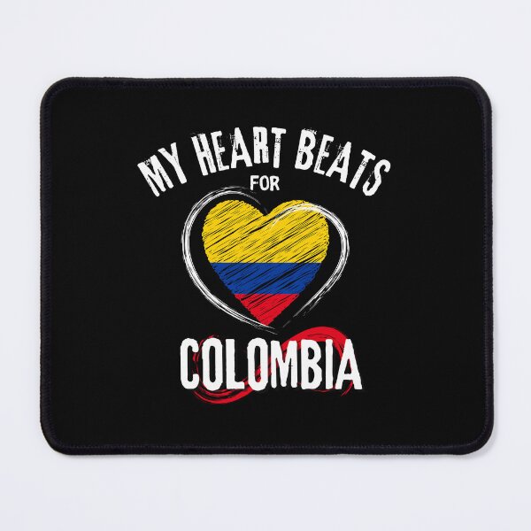 Item preview, My Heart Beats for Colombia - Colombian Pride designed and sold by prettyvocal.