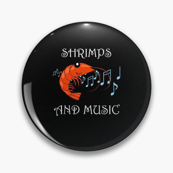 Item preview, Music and Shrimps Seafood Chef Prawns  designed and sold by TARABENNIE01.