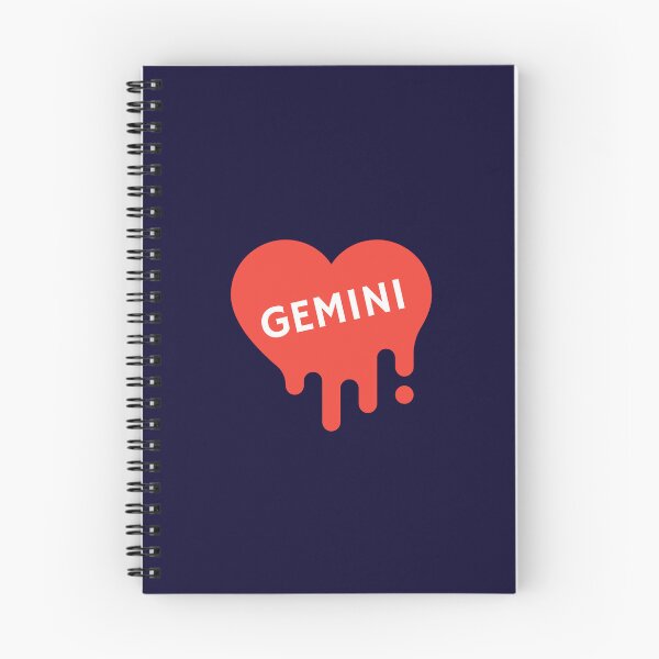 Item preview, Gemini Bleeding Red Heart designed and sold by Hellofriendco.
