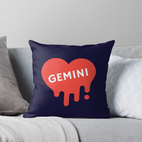 Item preview, Gemini Bleeding Red Heart designed and sold by Hellofriendco.