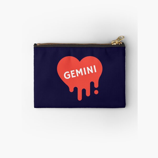 Item preview, Gemini Bleeding Red Heart designed and sold by Hellofriendco.