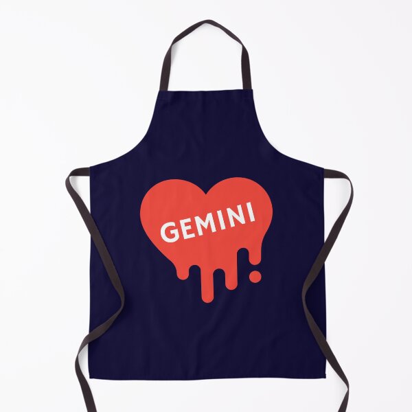 Item preview, Gemini Bleeding Red Heart designed and sold by Hellofriendco.