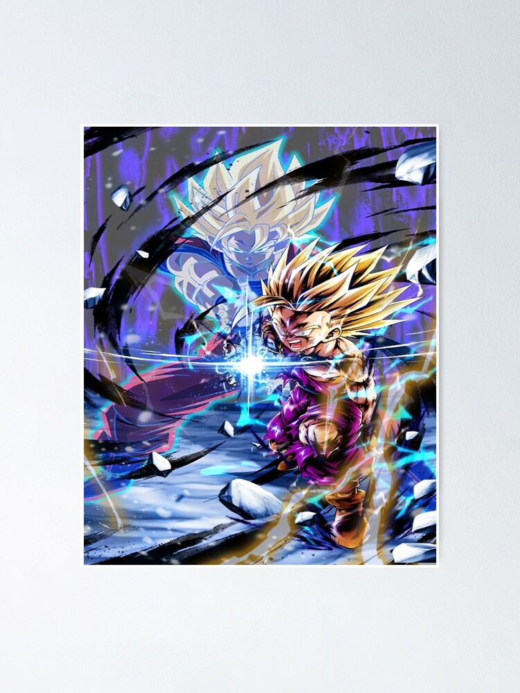 "gohan super saiyan 2 " Poster by pinedomarie | Redbubble