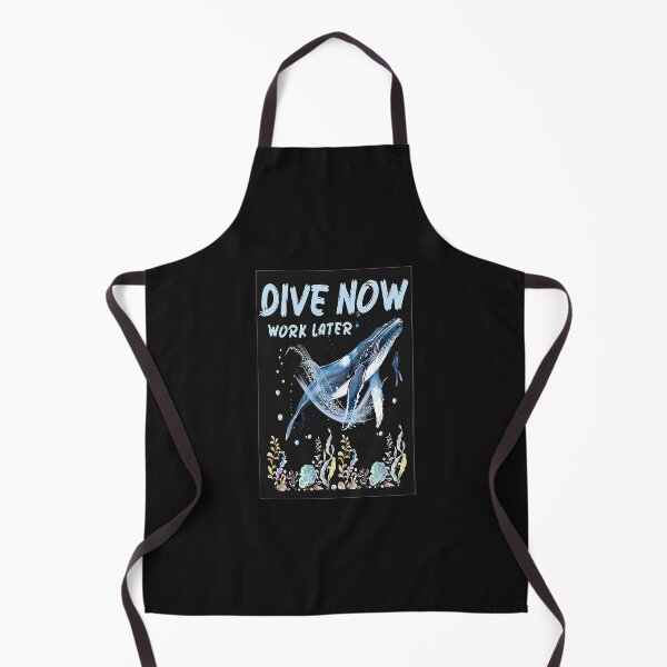 Item preview, Scuba Diving Dive Now Work Later designed and sold by Aniondomi13.