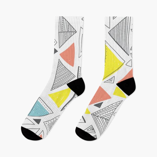 Item preview, Ethnic Tribal Boho Triangles Pattern designed and sold by BohemianGallery.