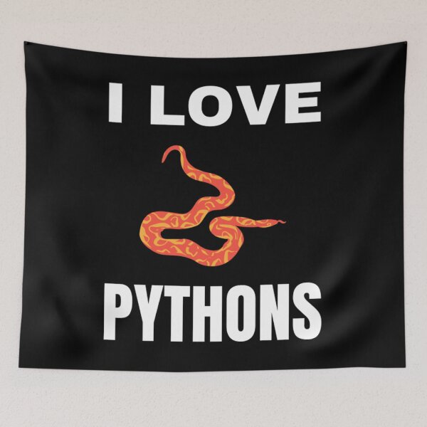 Item preview, I Love Pythons designed and sold by vinailionel.