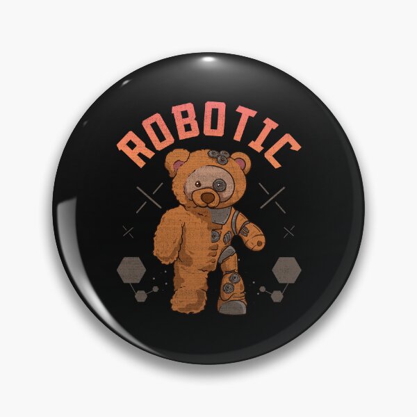 Item preview, Half Robot Teddy Bear designed and sold by Click-Like.