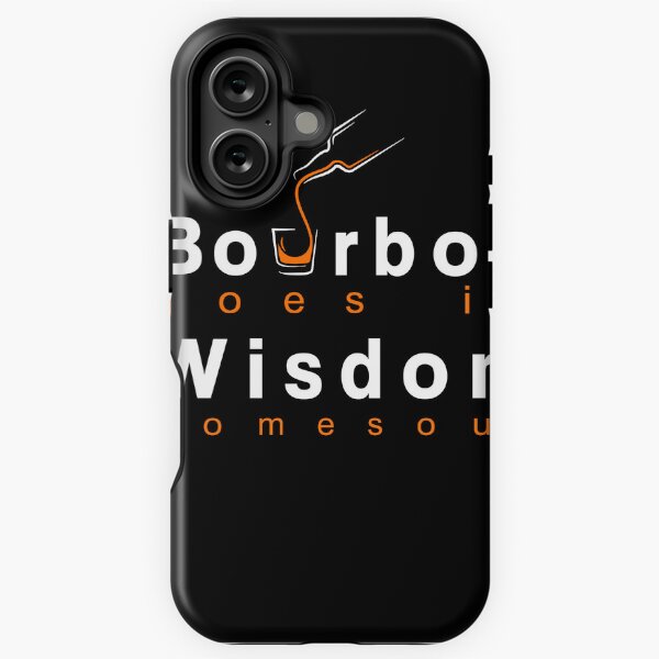 Item preview, Bourbon-goes-in-Wisdom-Comes-Out-Shirt designed and sold by DahlerDale.