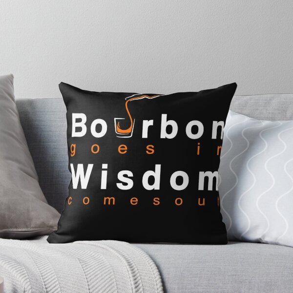 Item preview, Bourbon-goes-in-Wisdom-Comes-Out-Shirt designed and sold by DahlerDale.