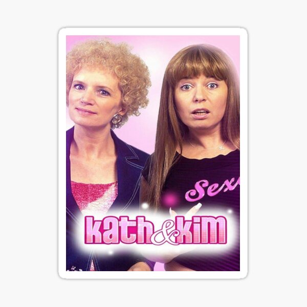 "Kath And Kim" Sticker By Collinsdrawings | Redbubble