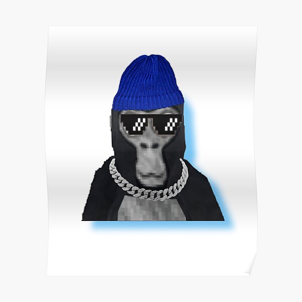 "Gorilla Tag Kawaii" Poster by SilverTee | Redbubble