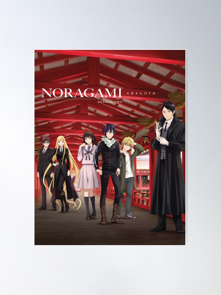 Noragami Aragoto Series Character Poster Unframed/Canvas Framed 0 75 Inch -  Decorative Wall Art Print