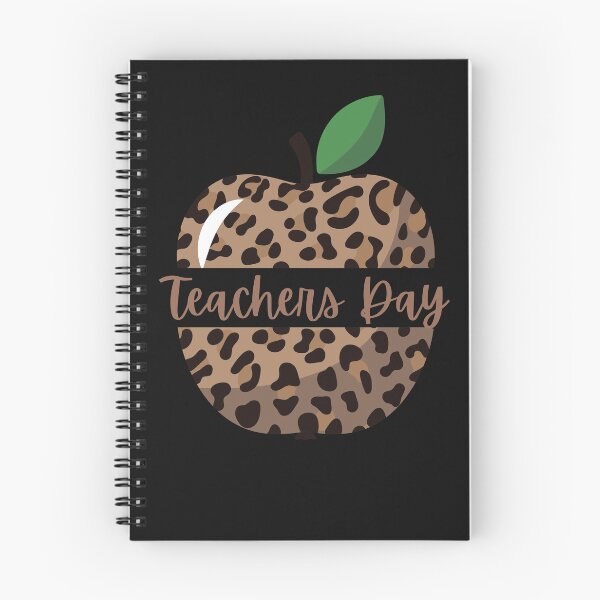 Item preview, Teachers Day Leopard Pattern Apple designed and sold by RedSparkle.