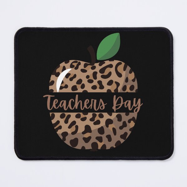 Item preview, Teachers Day Leopard Pattern Apple designed and sold by RedSparkle.