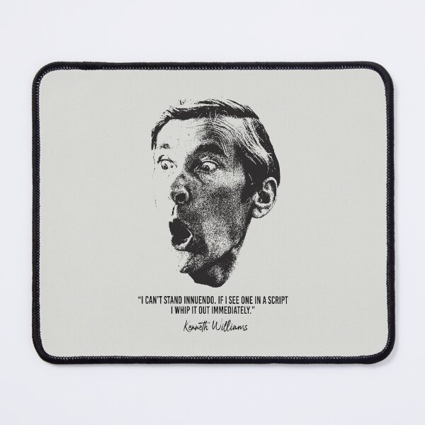 Item preview, Kenneth Williams Innuendo Quote - Distressed Design designed and sold by risible.