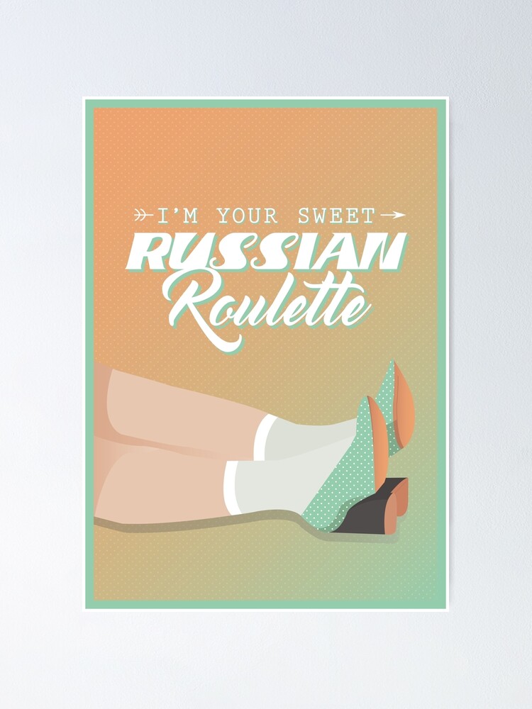 Red Velvet Russian Roulette Poster