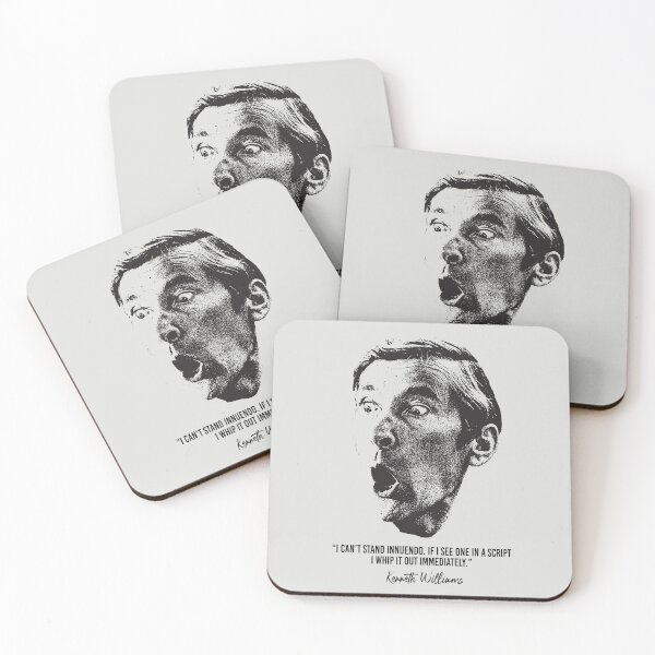 Item preview, Kenneth Williams Innuendo Quote - Distressed Design designed and sold by risible.