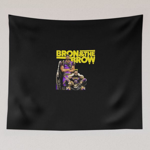 Item preview, Bron--The-Brow-Anthony-Davis-Los-es-Lakers designed and sold by AlsmanMeyer.