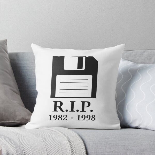 Item preview, Rest in Peace RIP Floppy Disk designed and sold by TheShirtYurt.