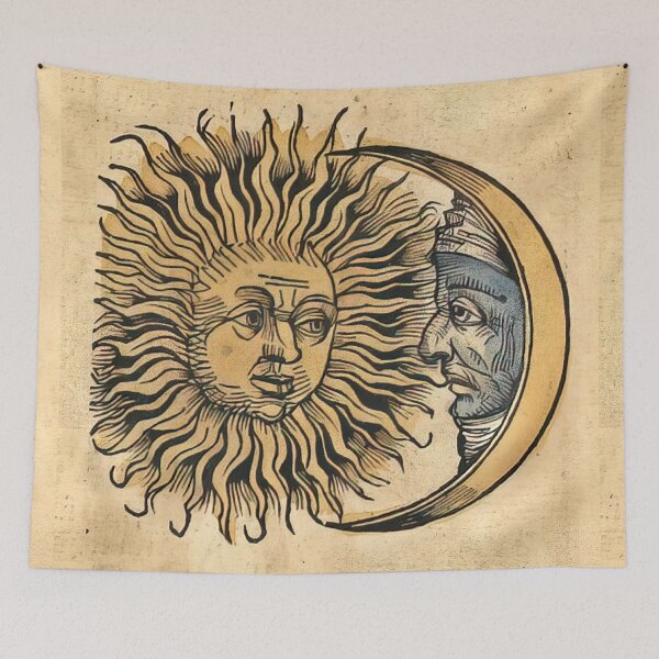 Item preview, Moon and Sun designed and sold by MorningFive.