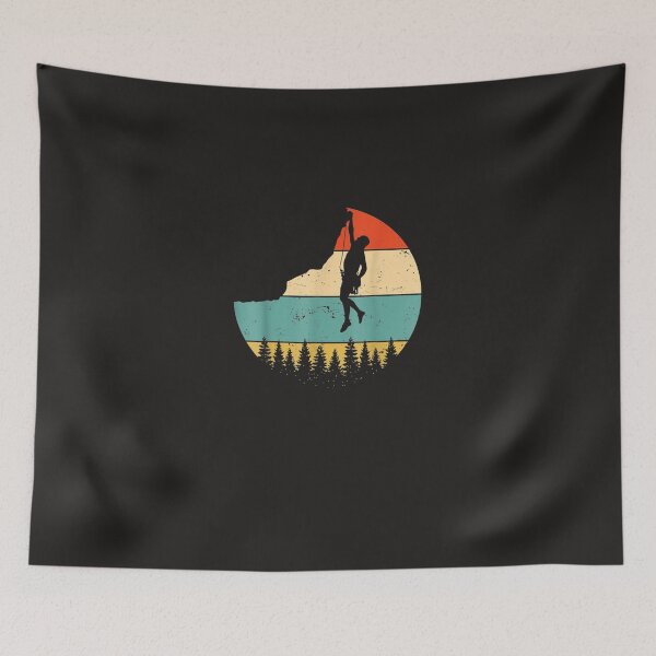 Item preview, Rock Climbing Mountain Climber Rock Climbing Climber Mountain Bouldering Funny Classic T-Shirt designed and sold by SarahSchwark.