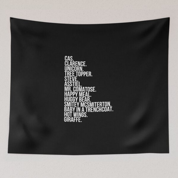 Item preview, Castiel Nicknames Classic T-Shirt designed and sold by AngelikaDrisner.