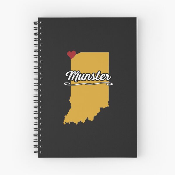 Item preview, Munster Indiana - IN Merch and Souvenirs  Hoosier City State Gift - Memorabilia Merchandise Sticker designed and sold by marcipattysk1i.