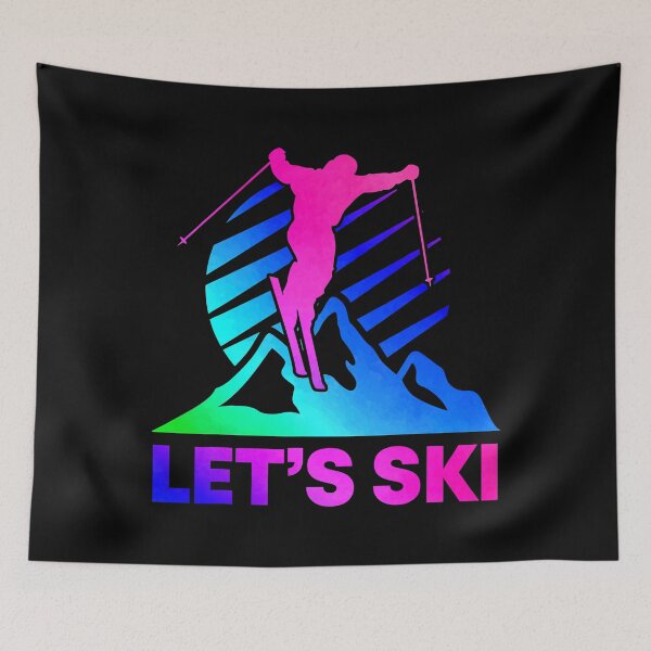 Item preview, Let's Ski Vintage 80s 90s Skiing Outfit designed and sold by levintere.