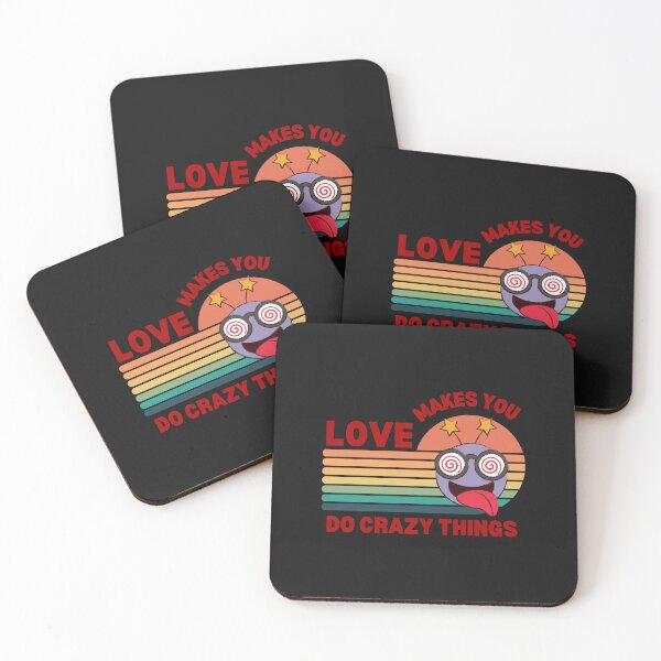 Item preview, Love Makes You Do Crazy Things  Crazy Toon Retro Funny Design designed and sold by Lynette1241.